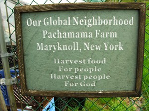 The Pachamama Farm at Maryknoll, Ossining NY