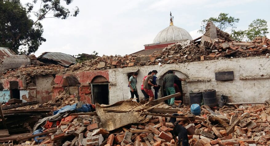 Aftermath of Earthquake (Nepal)