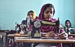 Bangladesh women sewing