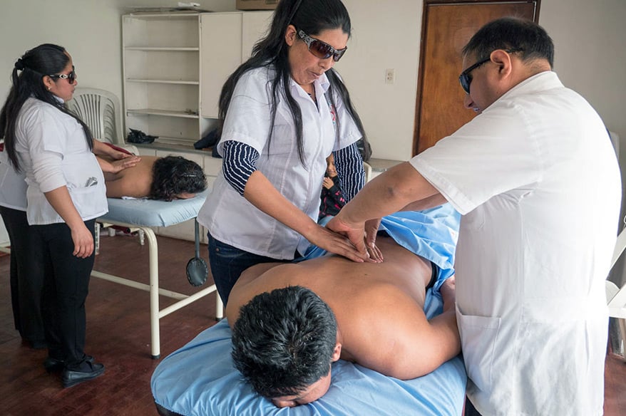 Massage Therapy Training for the Blind