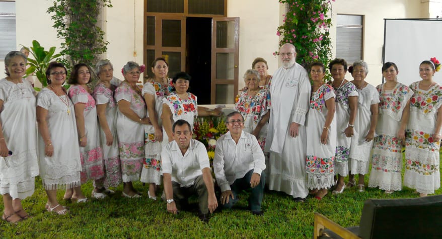 Father John P. Martin, M.M. with Affiliates (Mexico)