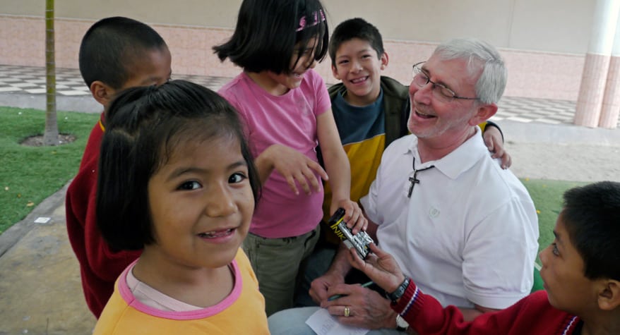 Padre Joseph Fedora, M.M. en Lima, Perú
