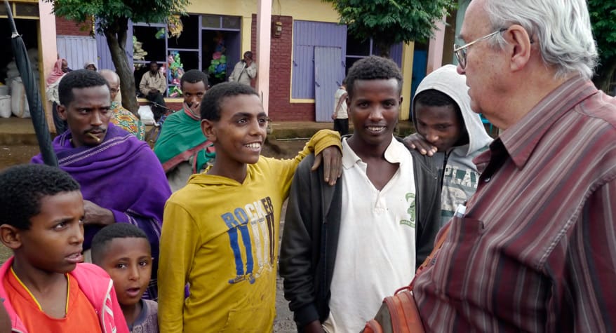 Padre Richard Baker, M.M. en Etiopia