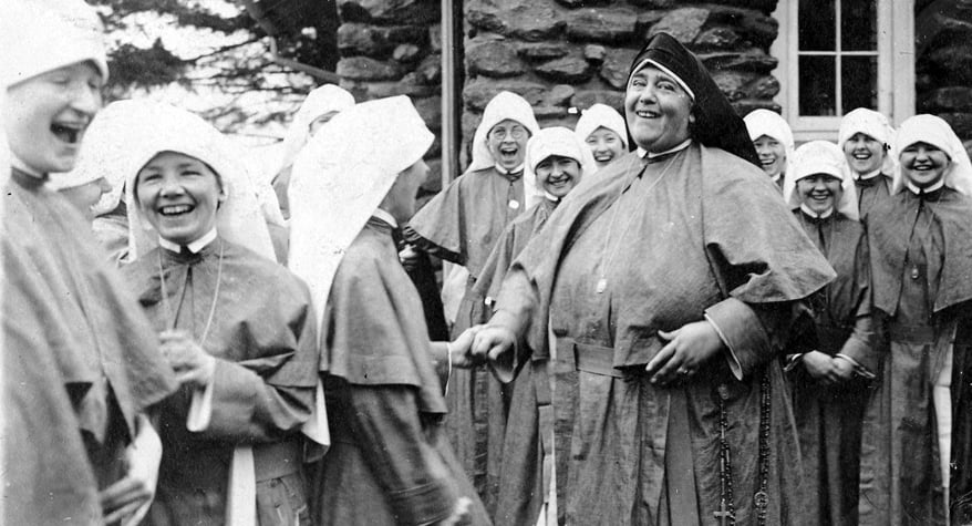 Mother Mary Rogers with first Sisters